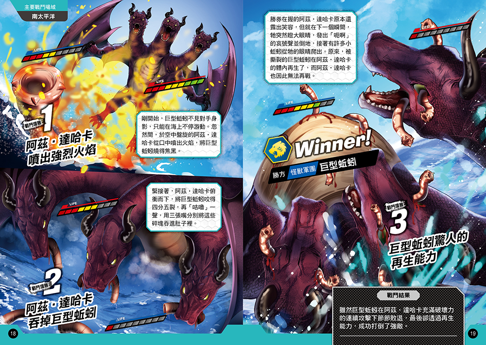 【龍VS怪獸】凶獸超強王圖鑑：史上最強爭霸戰，究竟誰能稱王！？